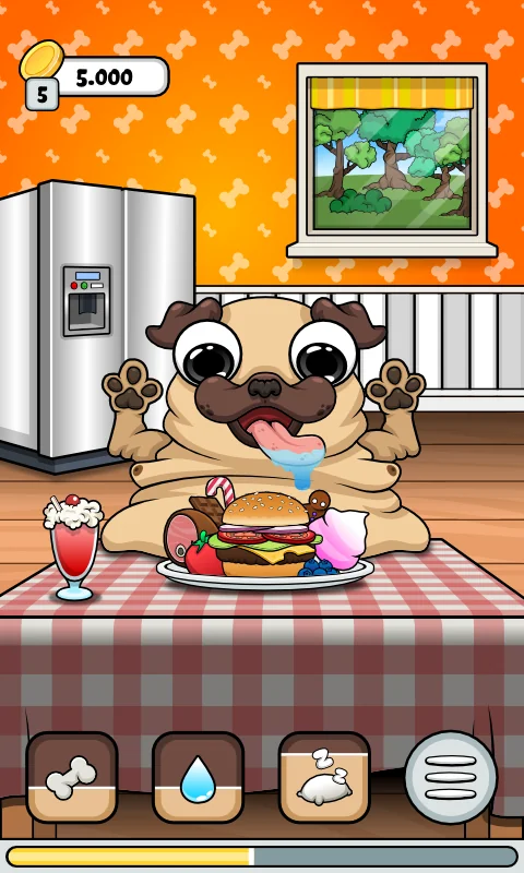 Ekran Görüntüsü Pug - My Virtual Pet Dog 3