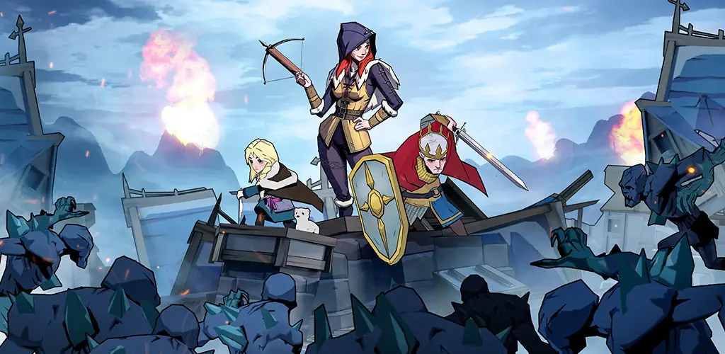 Frost & Flame: King of Avalon játszma, meccs borítókép Androidhoz