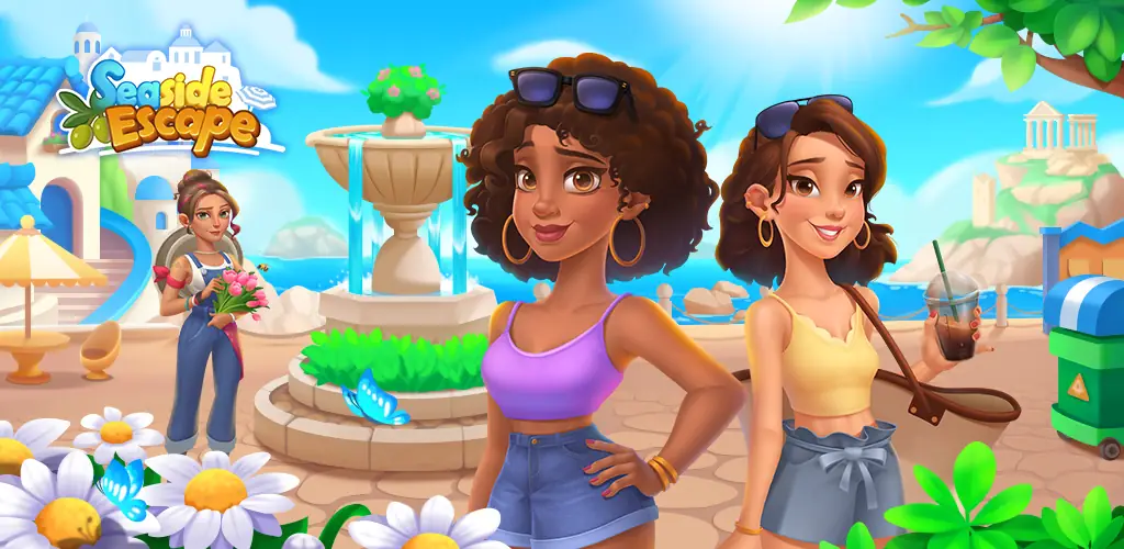 Seaside Escape trò chơi Hình ảnh bìa cho Android