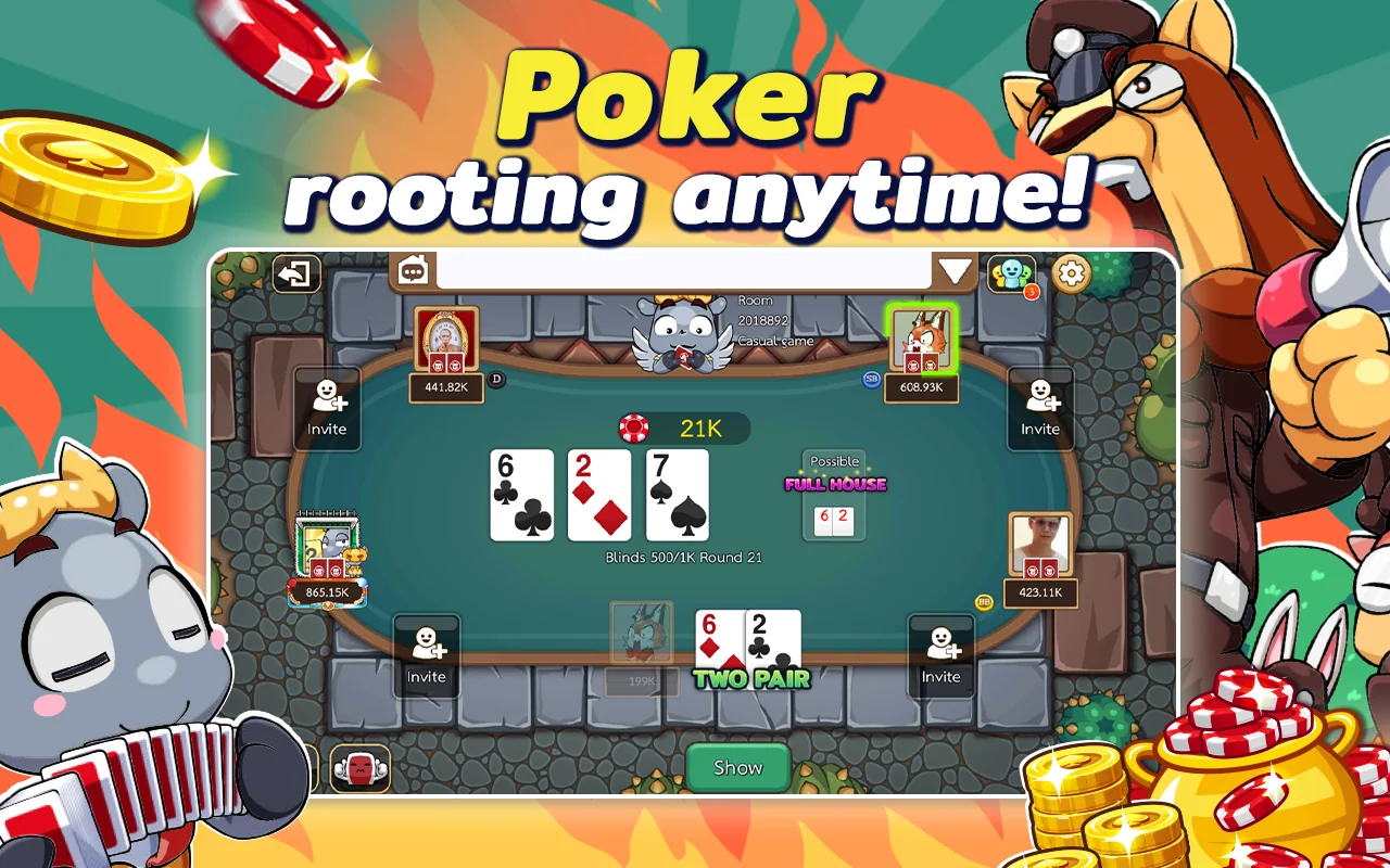 Скриншот Dummy & Toon Poker 3