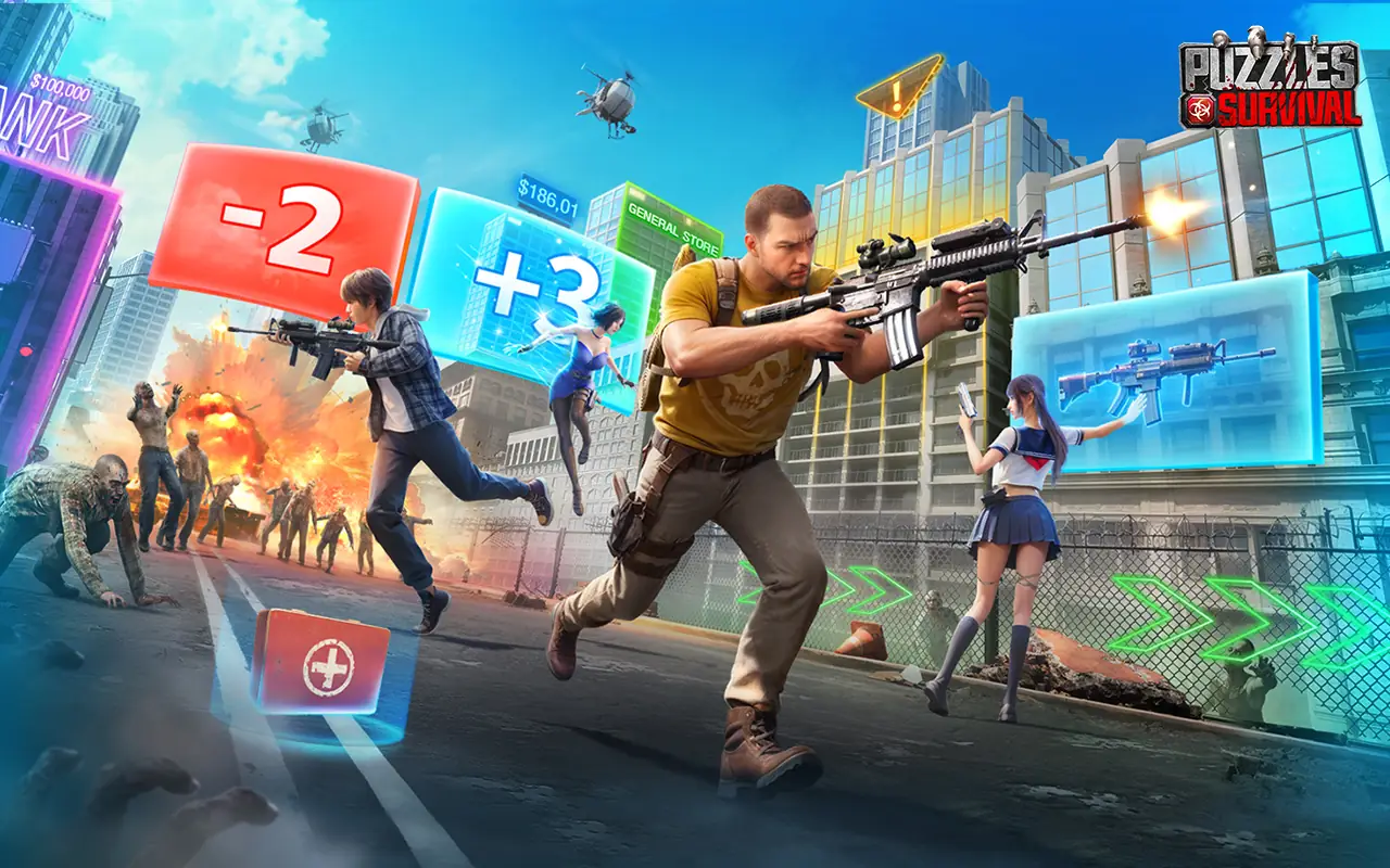 Ảnh chụp màn hình Puzzles & Survival 1