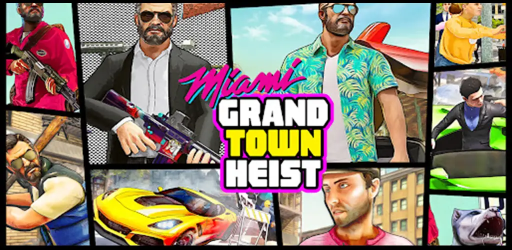 Real Gangster Crime Miami City jeu cover art for Android