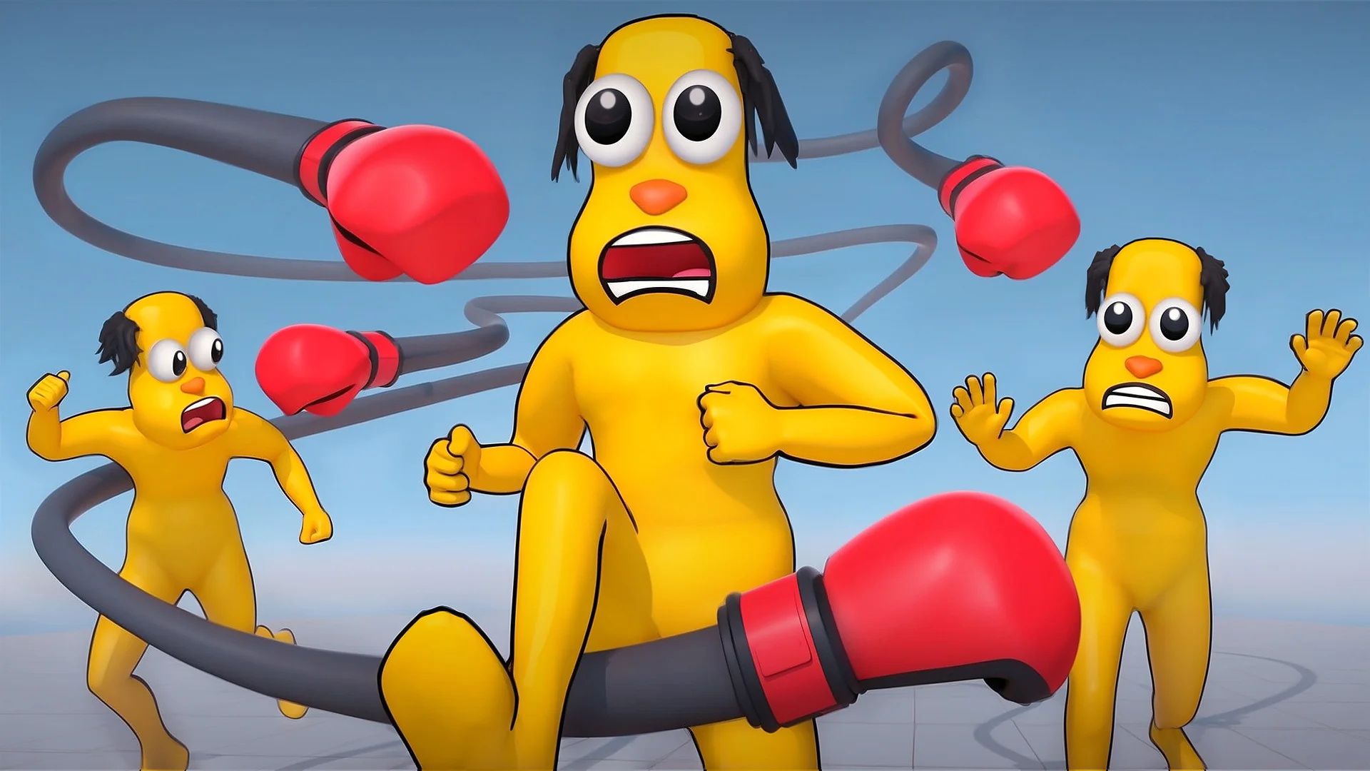 Captura de pantalla Annoying Uncle Punch Game 1