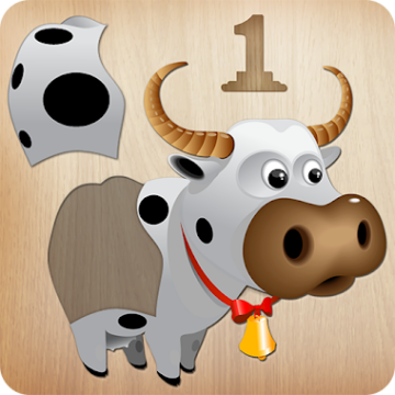 Animal Puzzle & Games for Kids Icoană
