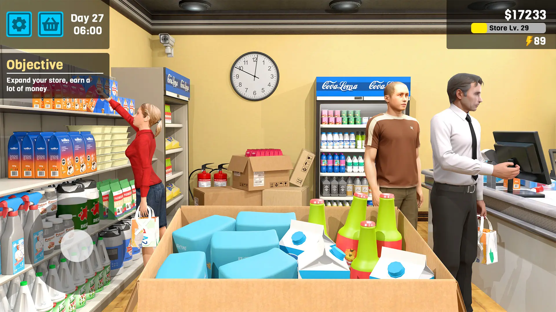 Screenshot Supermarket Simulator 1