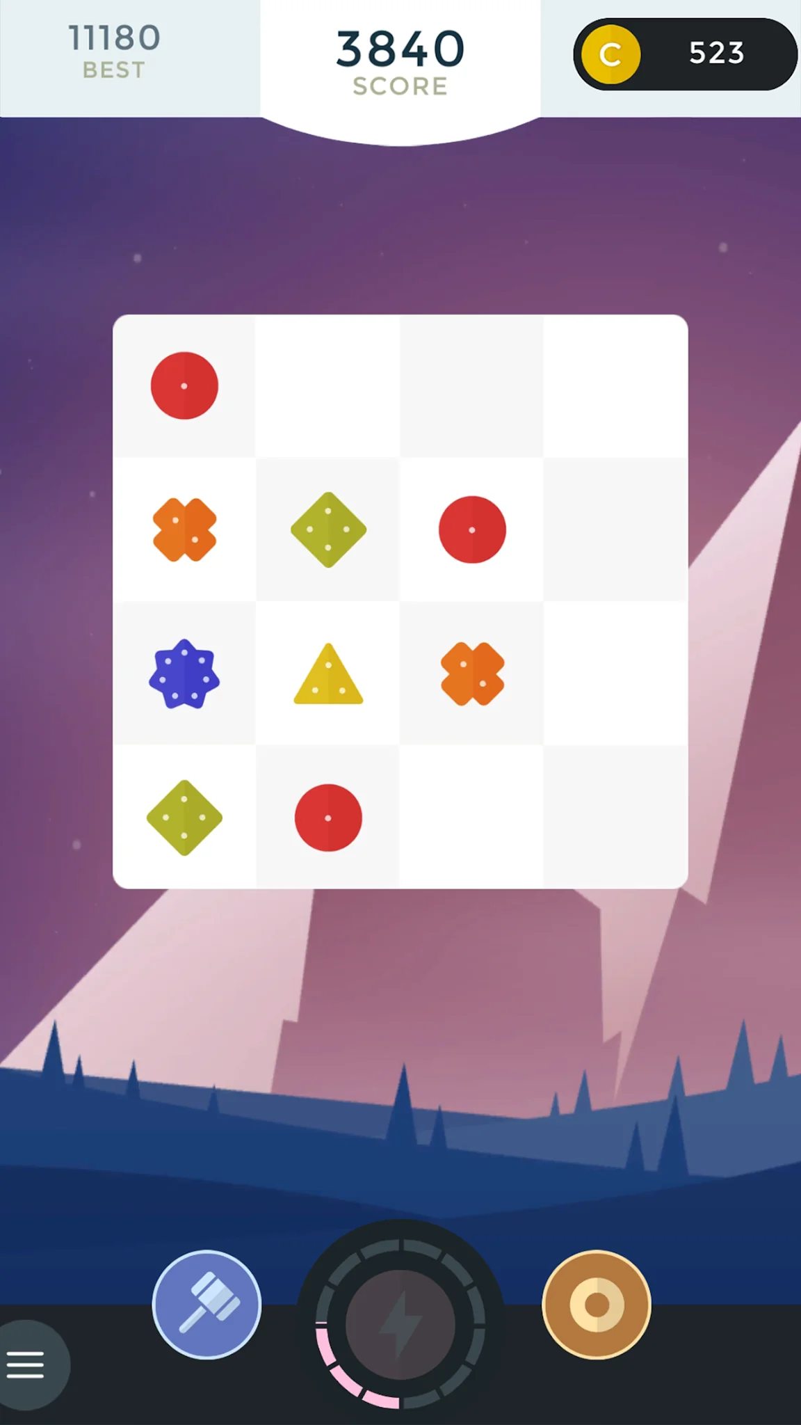 Captura de tela 2048 Formas 8