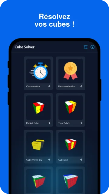 Tangkapan layar Cube Solver 1