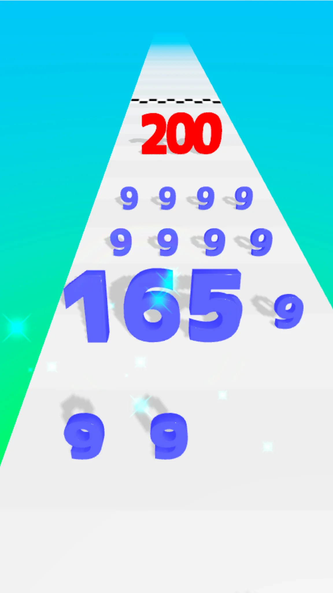 截图 Number Master: Run and merge 4