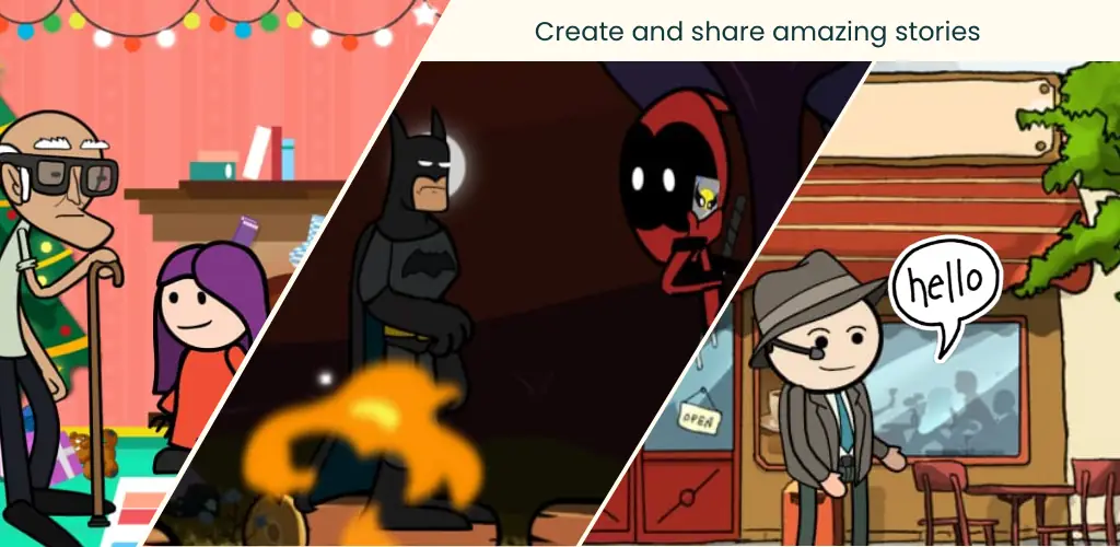 android için TweenCraft Cartoon Video Maker uygulama kapak resmi