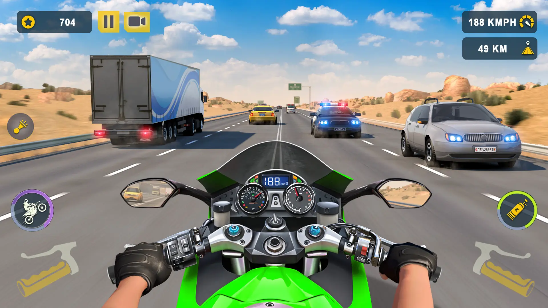 Capture d'écran Moto World Tour 7