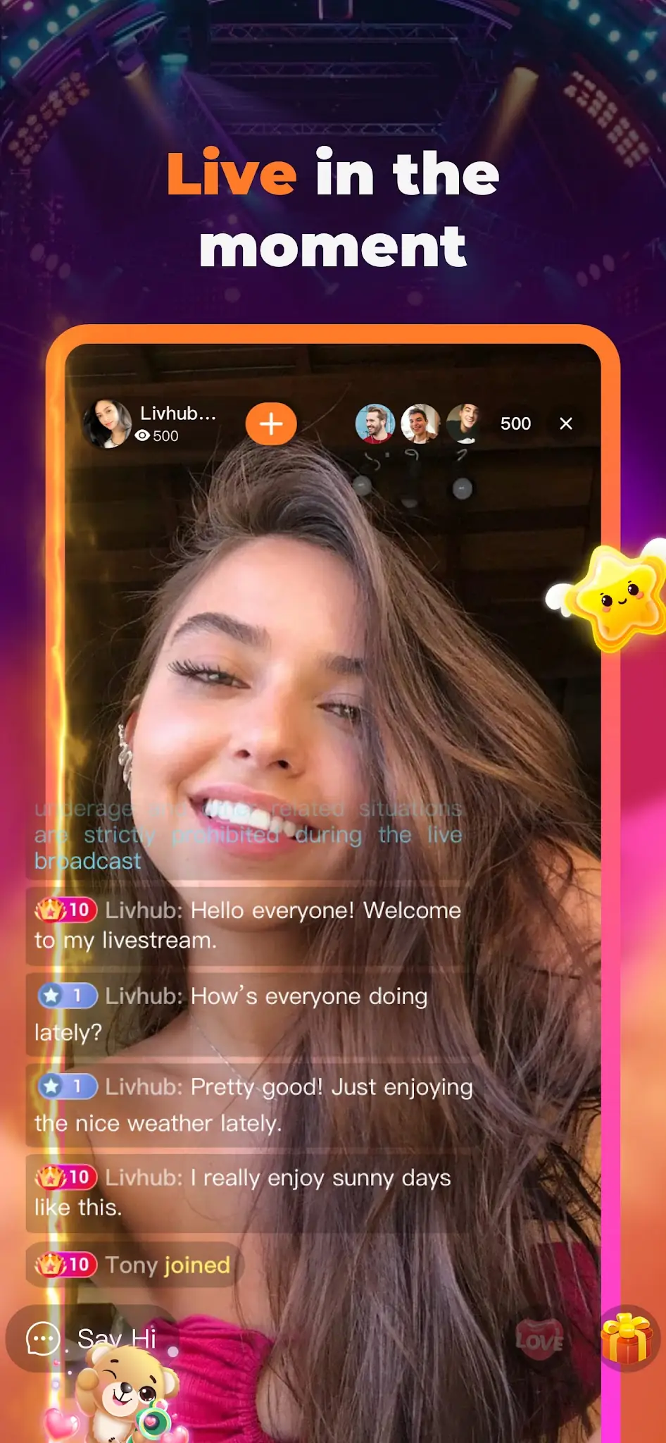 Screenshot LivHub 3