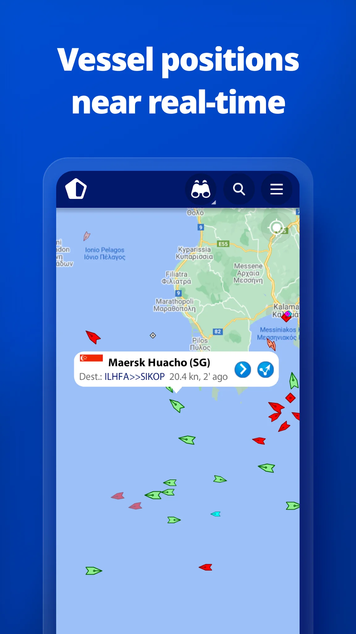 Ekran Görüntüsü MarineTraffic 1