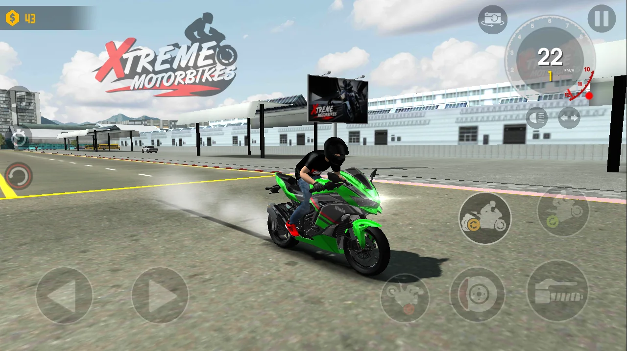 스크린샷 Xtreme Motorbikes 1