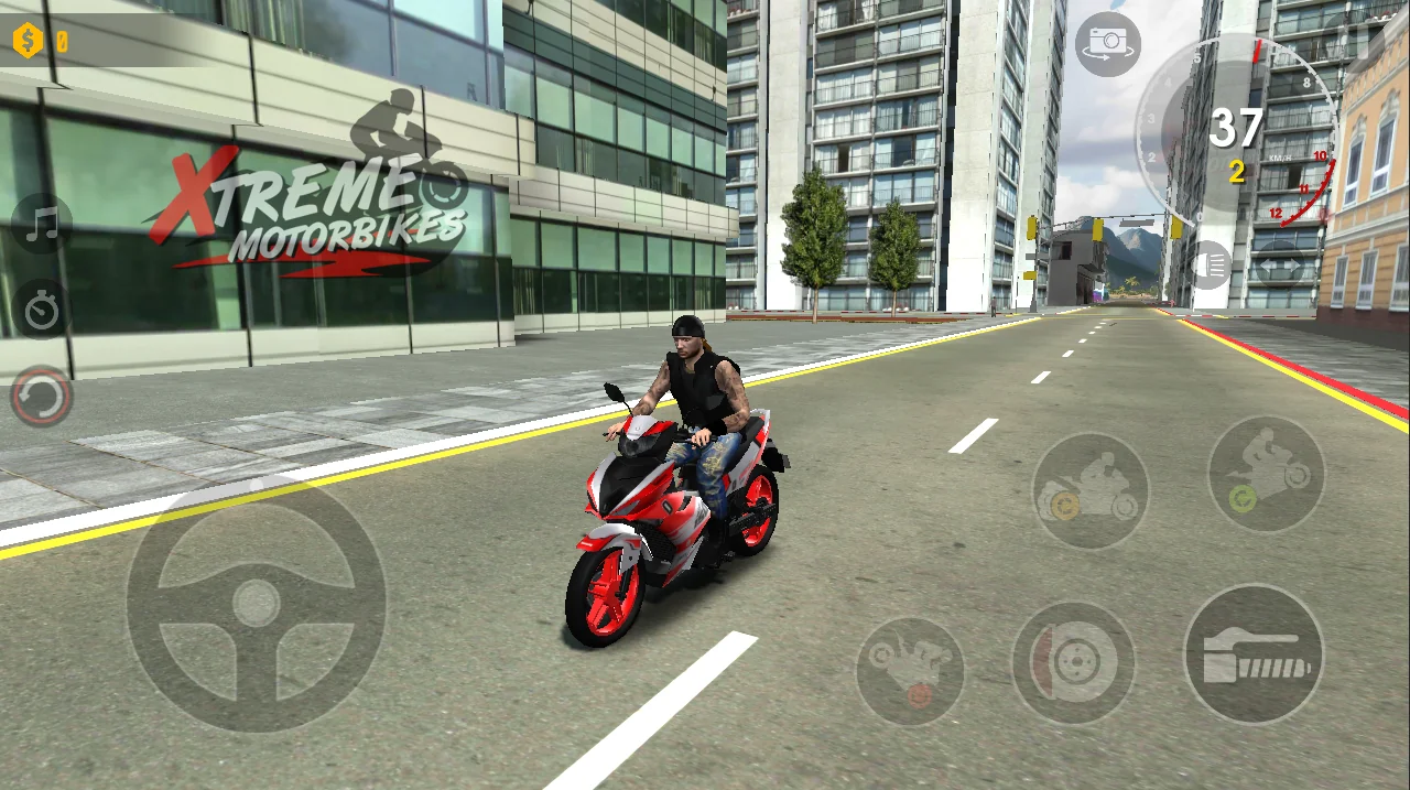 스크린샷 Xtreme Motorbikes 3