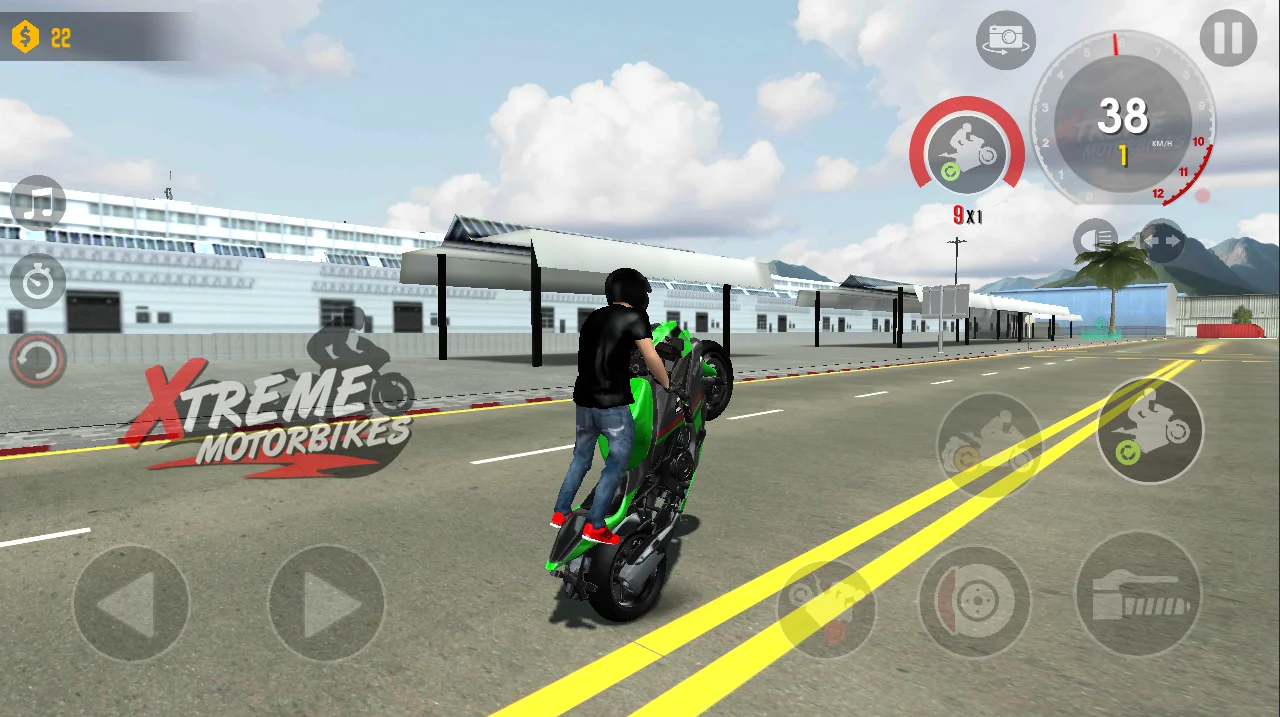 스크린샷 Xtreme Motorbikes 5