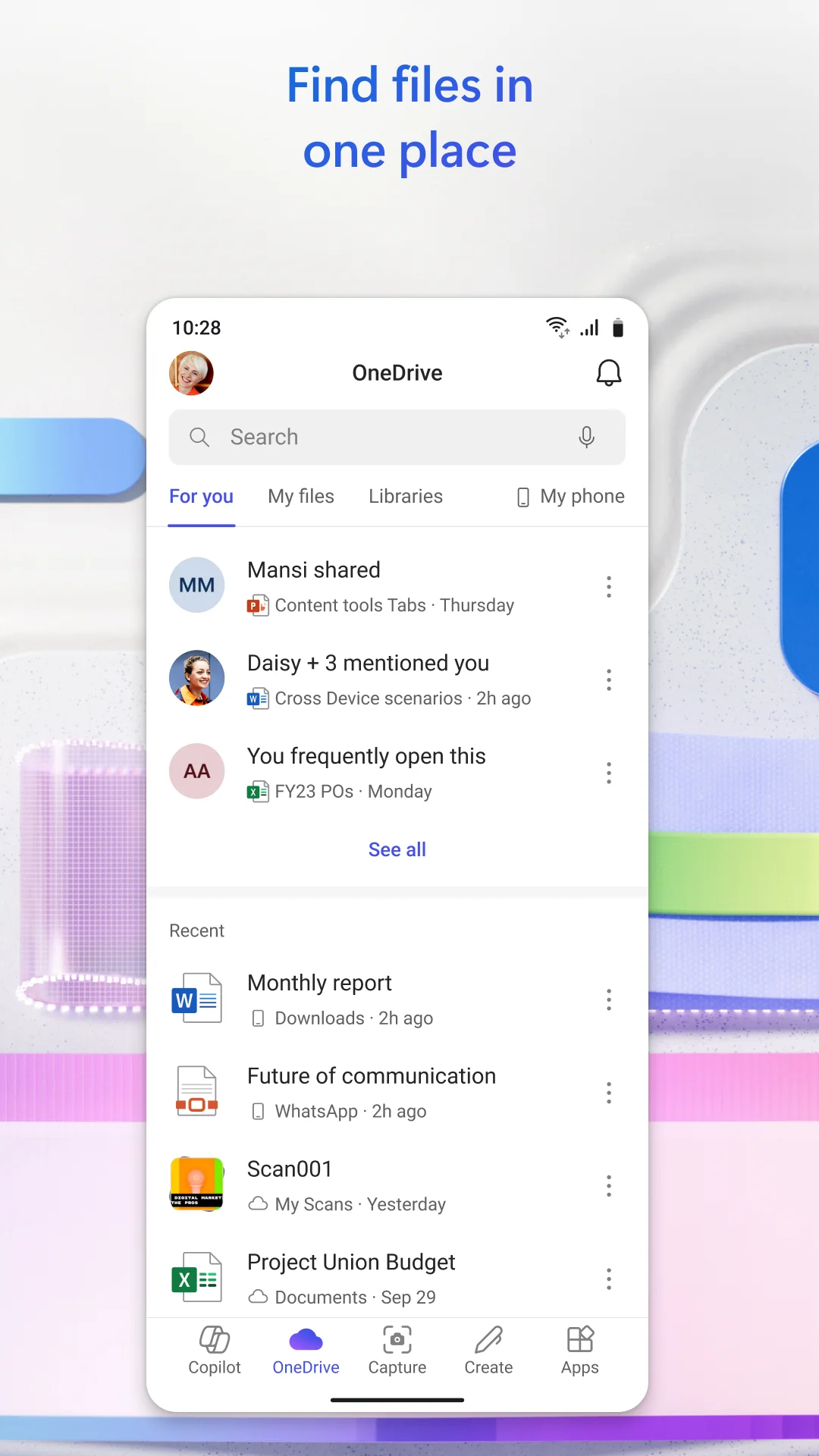 Ảnh chụp màn hình Microsoft 365 Copilot 4