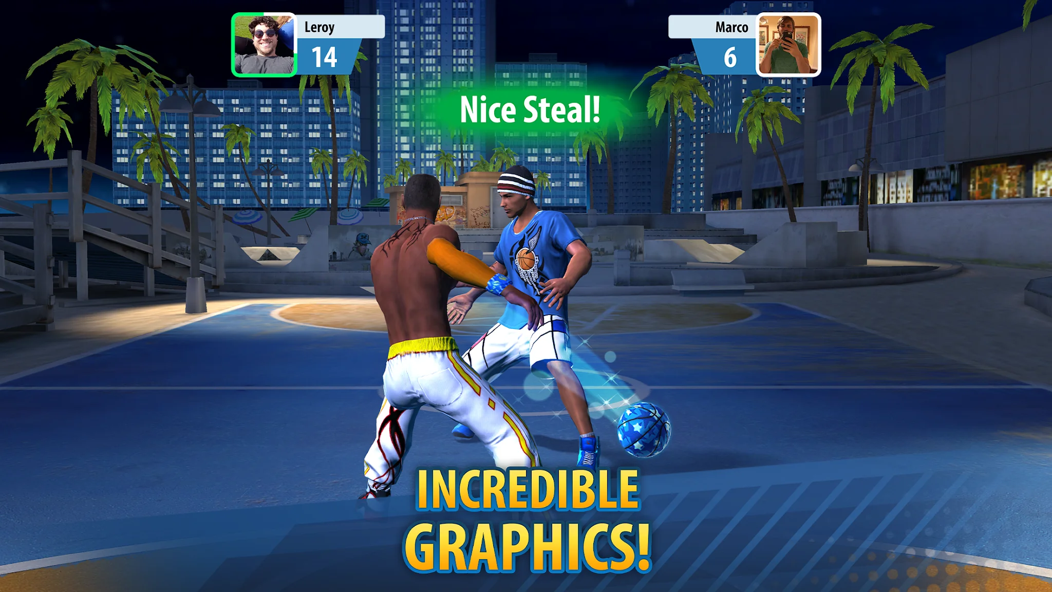 لقطة شاشة Basketball Stars %د