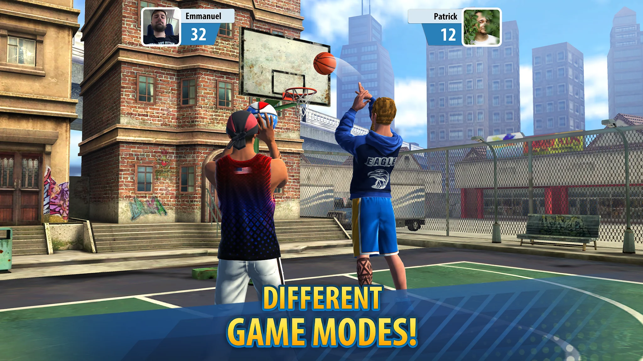 لقطة شاشة Basketball Stars %د