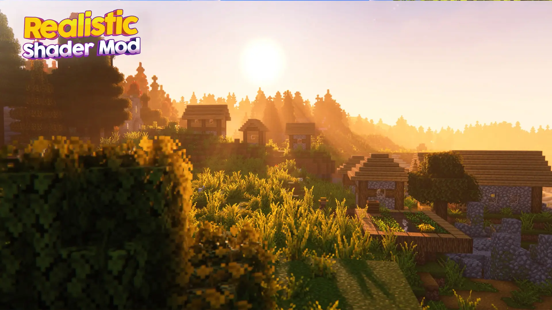 Скріншот Realistic Shader Mod Minecraft 3