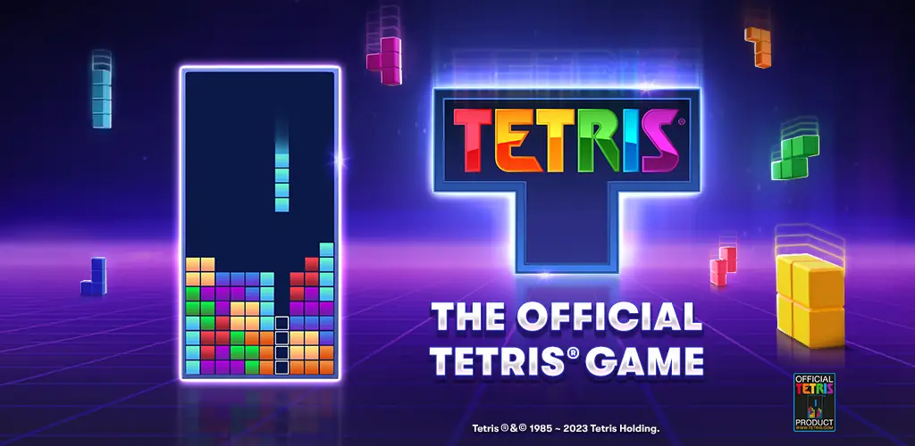 Tetris لعبة غلاف فني للأندرويد