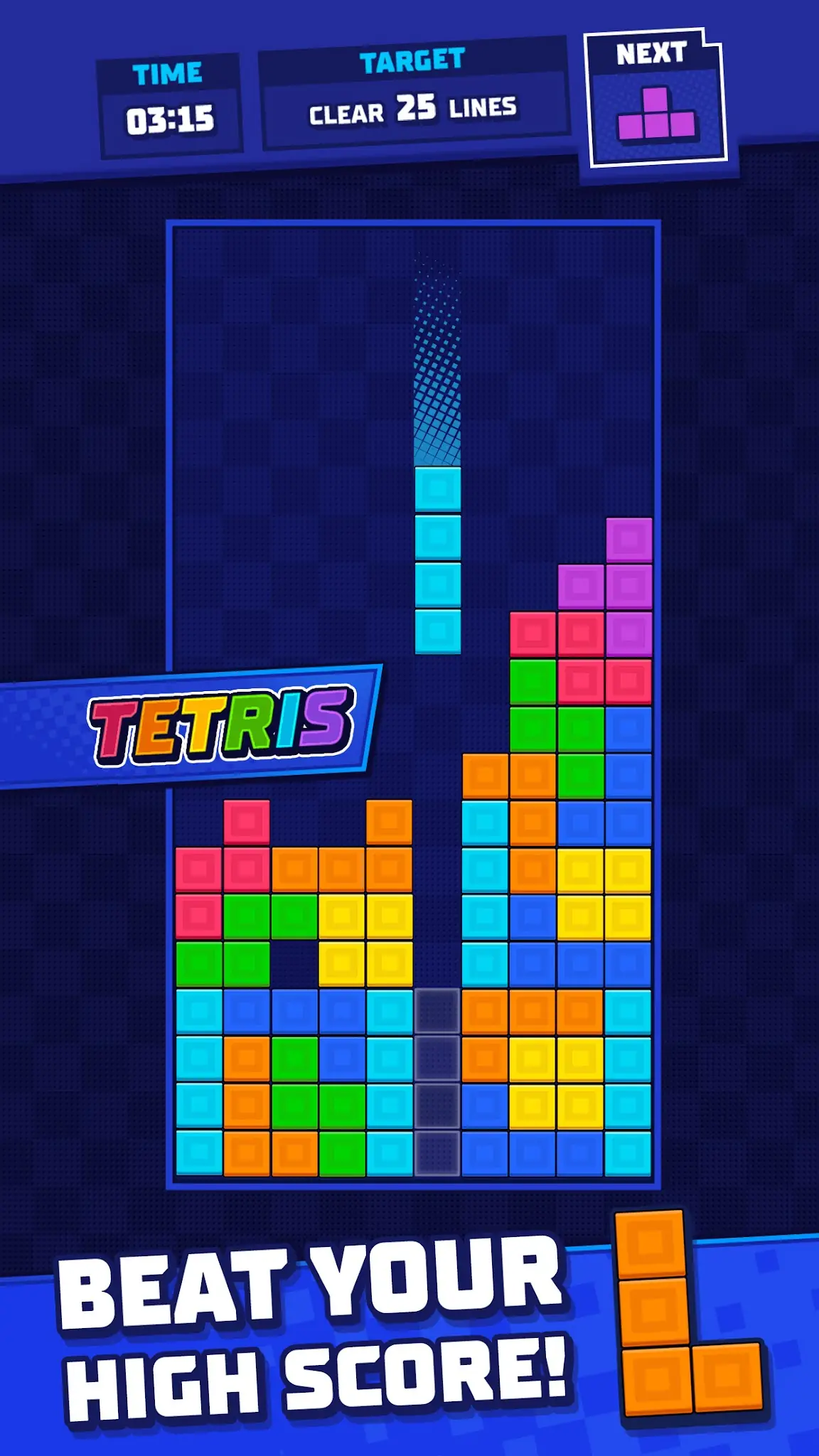 لقطة شاشة Tetris %د