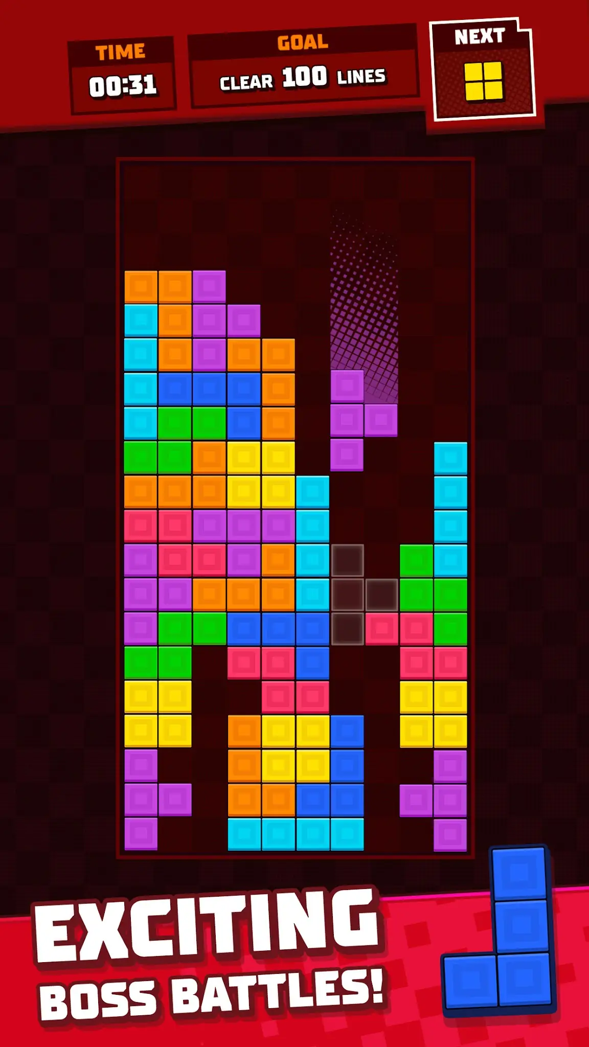 لقطة شاشة Tetris %د