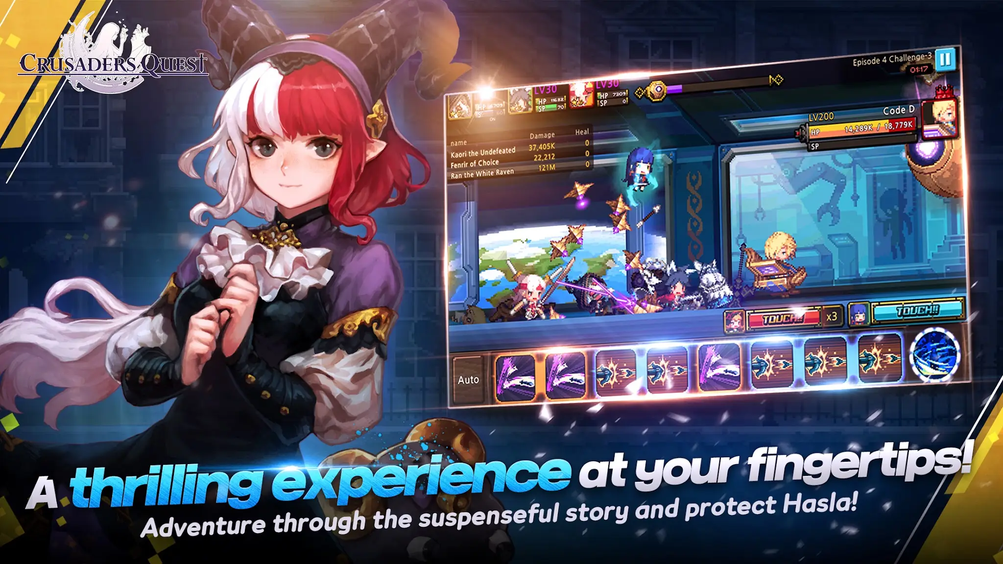 Crusaders Quest képernyőkép 2