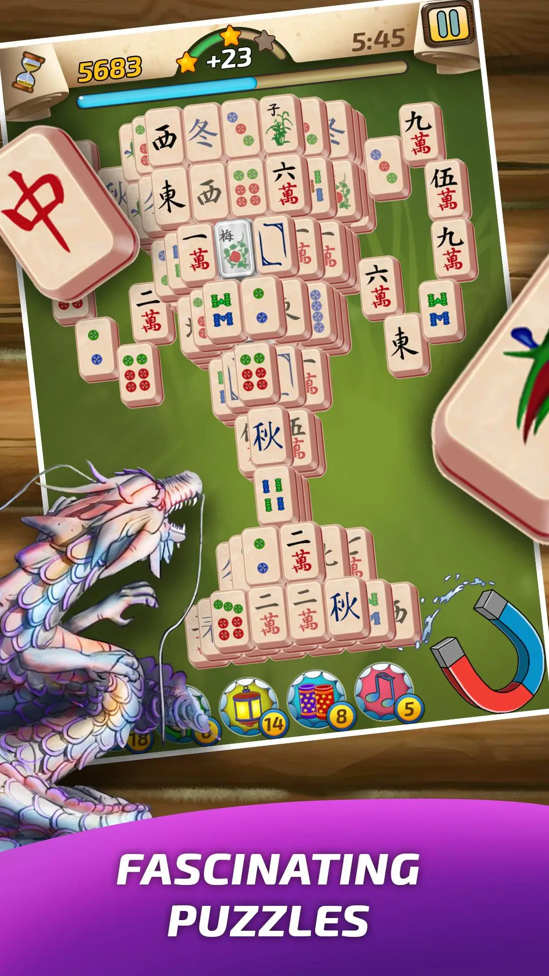 Zrzut ekranu Mahjong Village 1