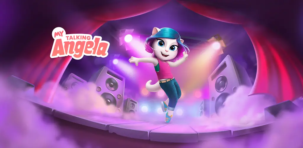Моя Говорящая Анджела игра обложка для Android