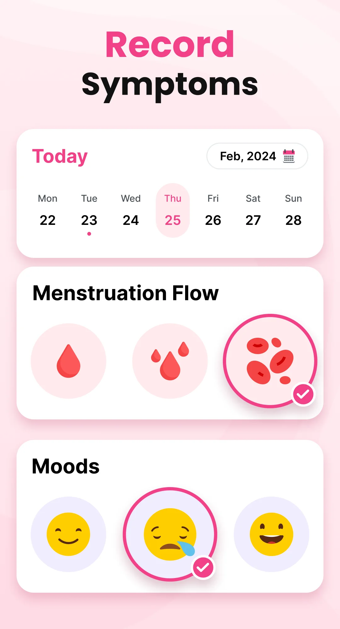 Скриншот Period Tracker Ovulation Cycle 3