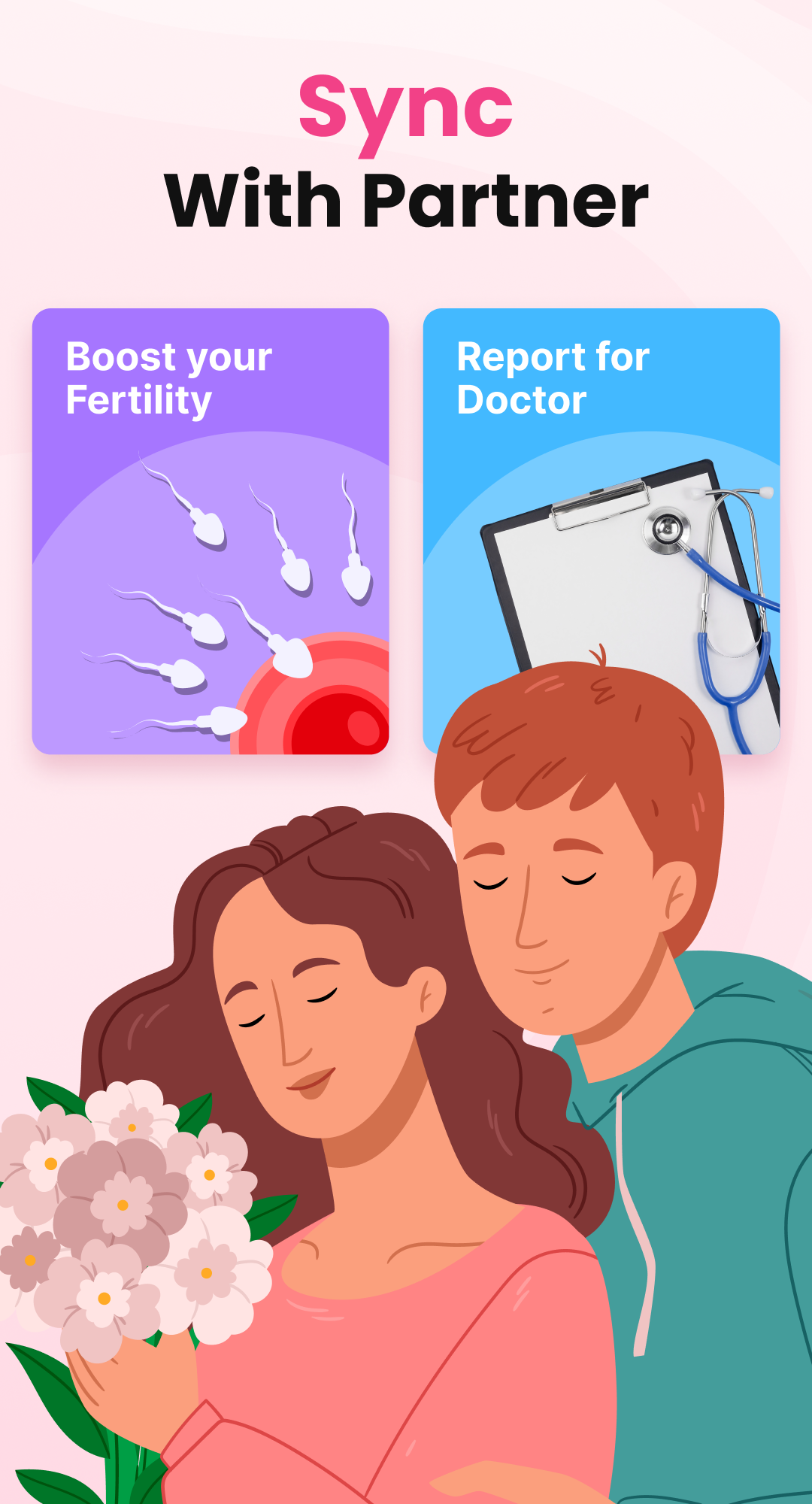 Tangkapan layar Period Tracker Ovulation Cycle 4