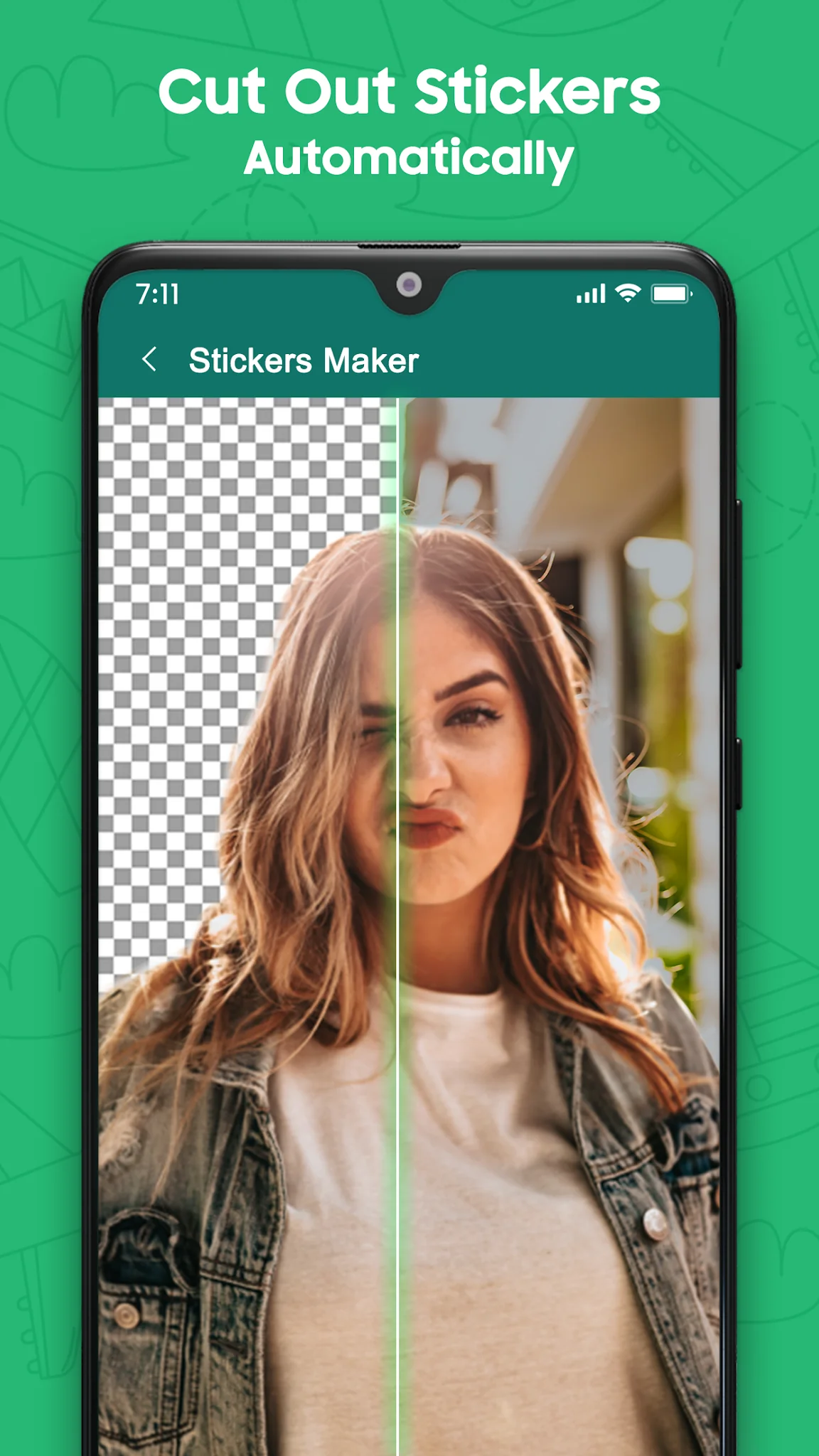 Ekran Görüntüsü WhatsApp Için çıkartma Yapıcı 1