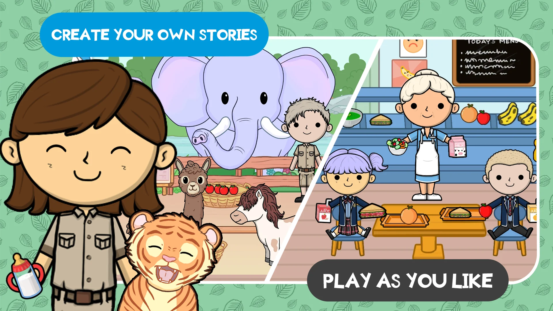 Snímek obrazovky Lila's World:Create Play Learn 3
