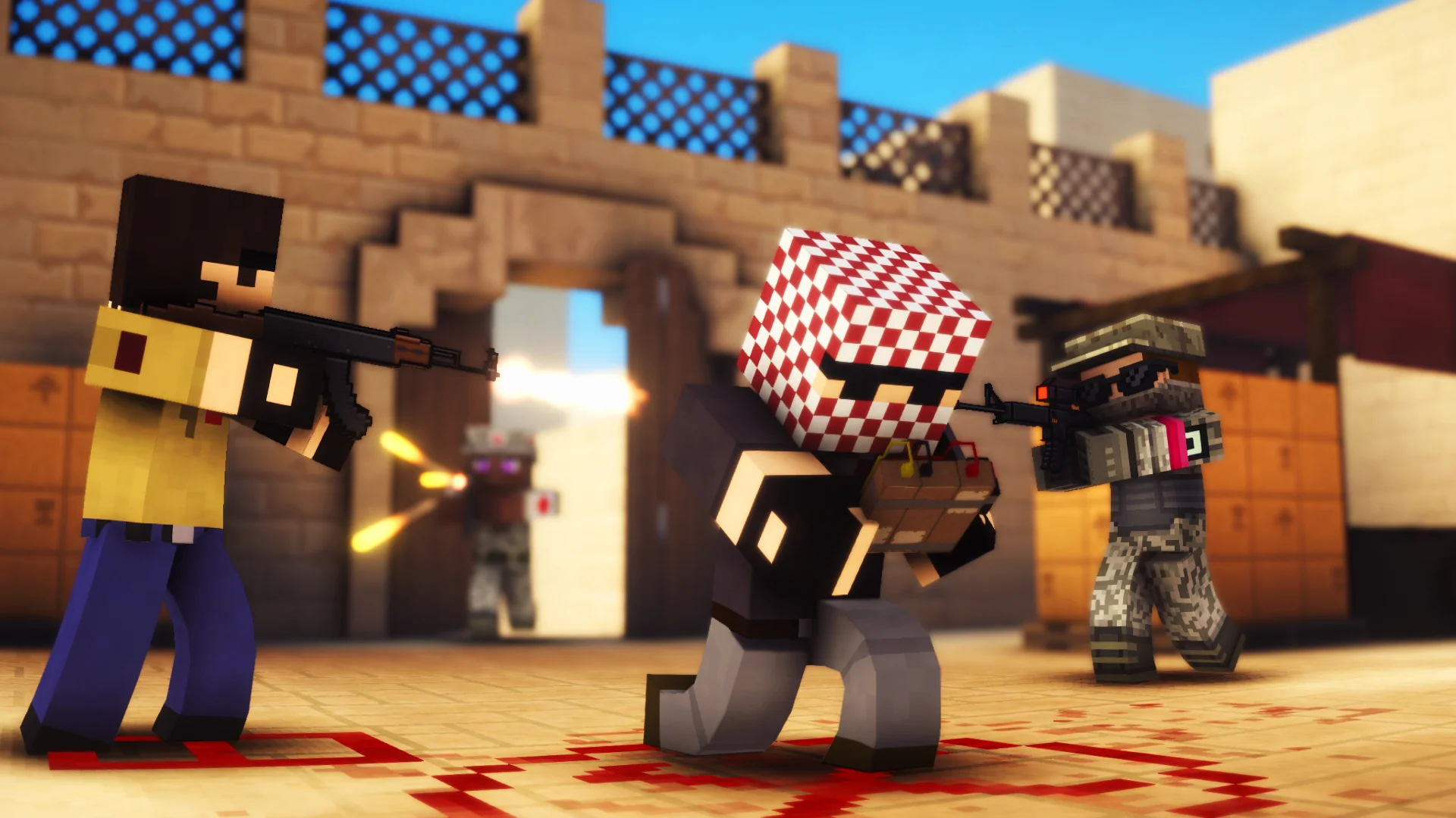 Скриншот Pixel Strike 3D 1