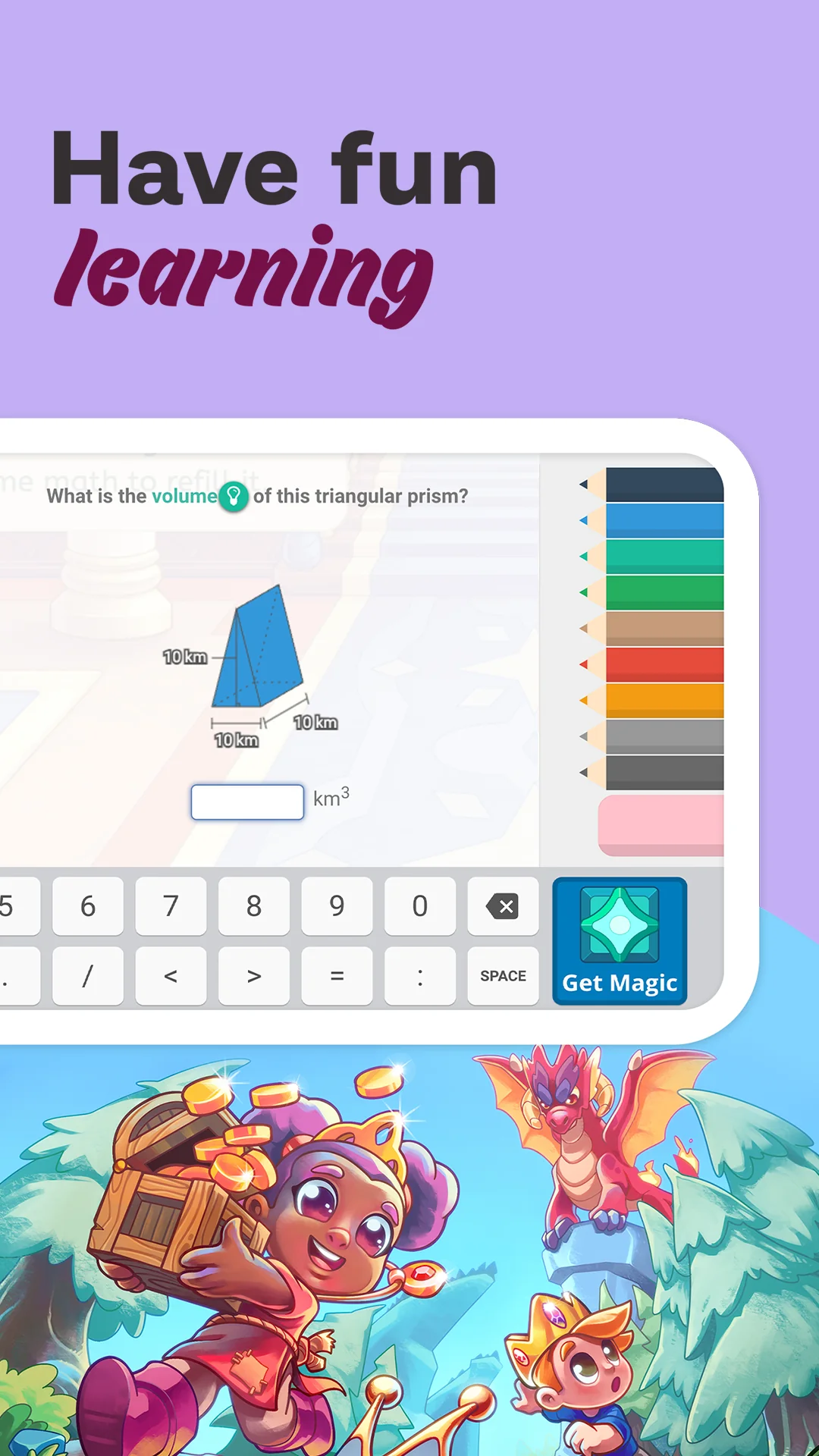 Ekran Görüntüsü Prodigy Math: Kids Game 2