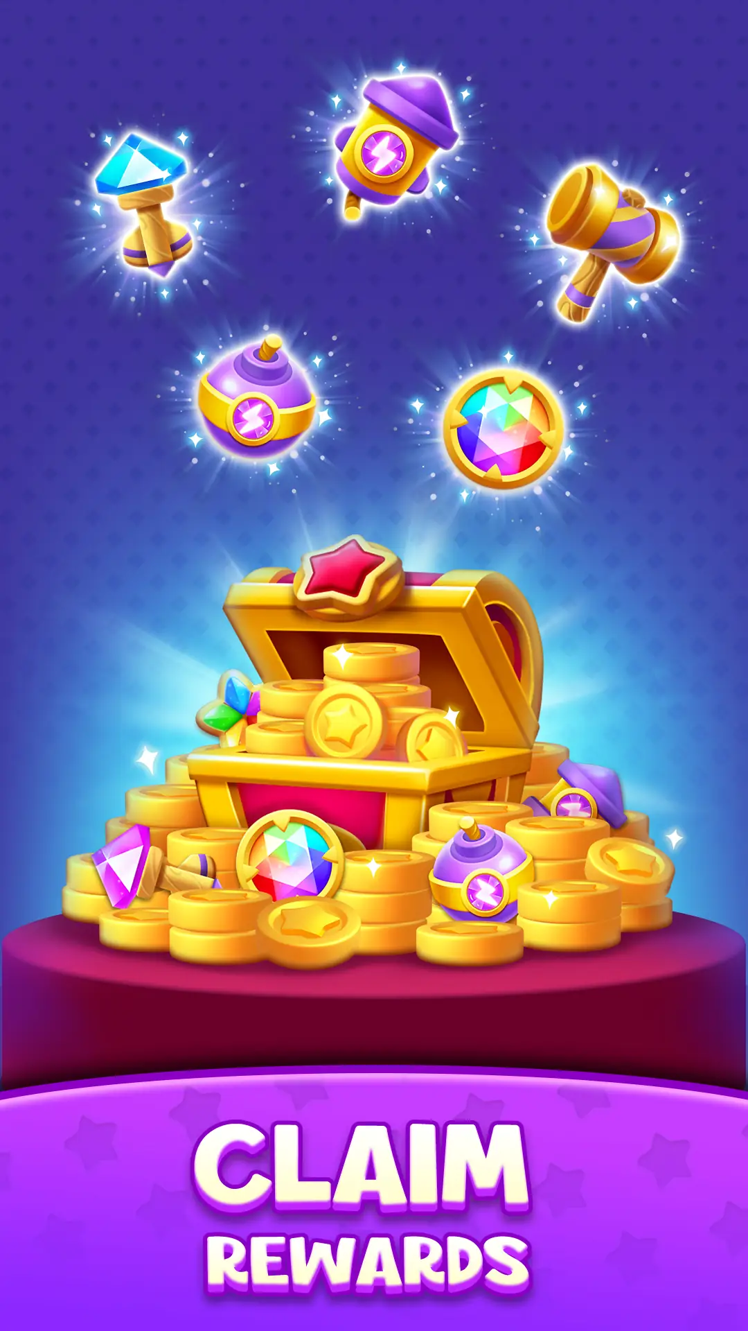 Снимка на екрана Jewels Adventure Match Blast 3