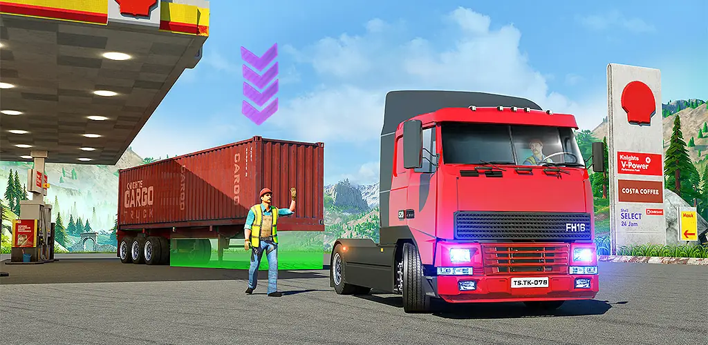 gambar sampul OffRoad Euro Truck Simulator permainan untuk Android