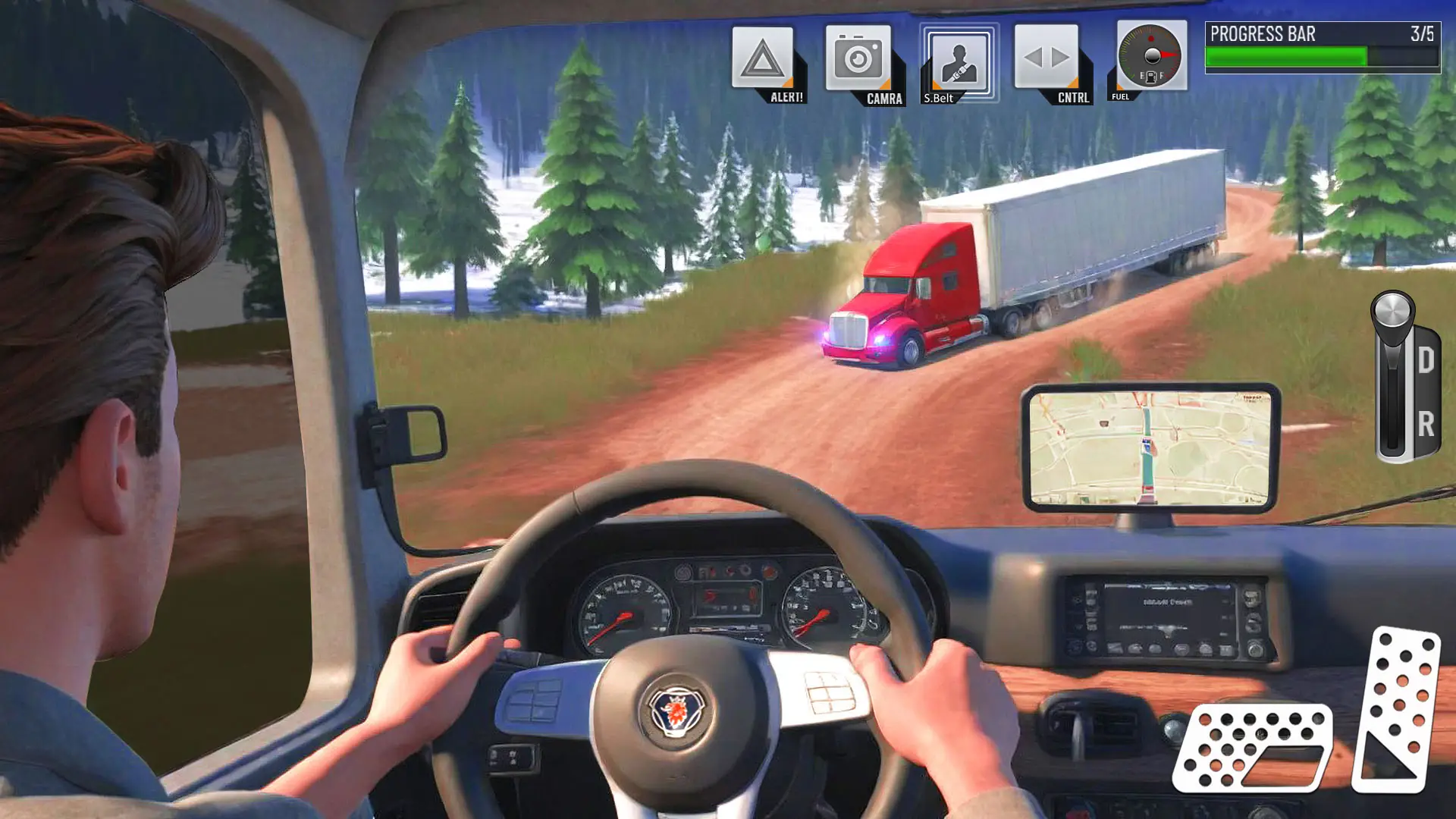Tangkapan layar OffRoad Euro Truck Simulator 3