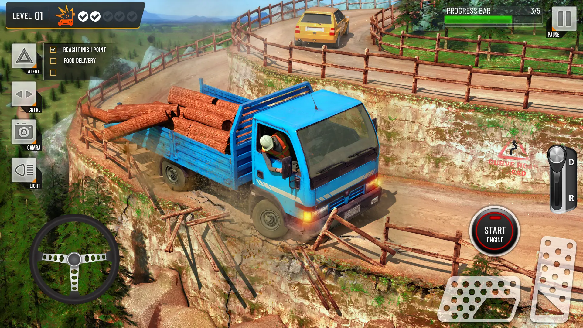 Tangkapan layar OffRoad Euro Truck Simulator 4