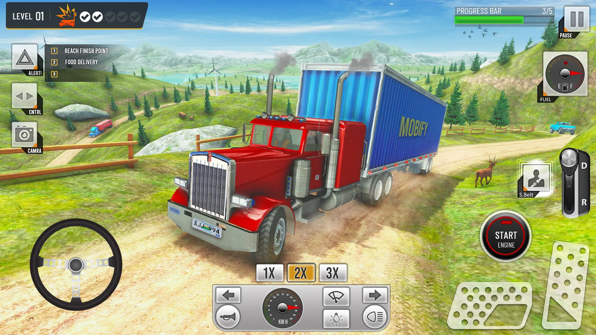 Tangkapan layar OffRoad Euro Truck Simulator 6