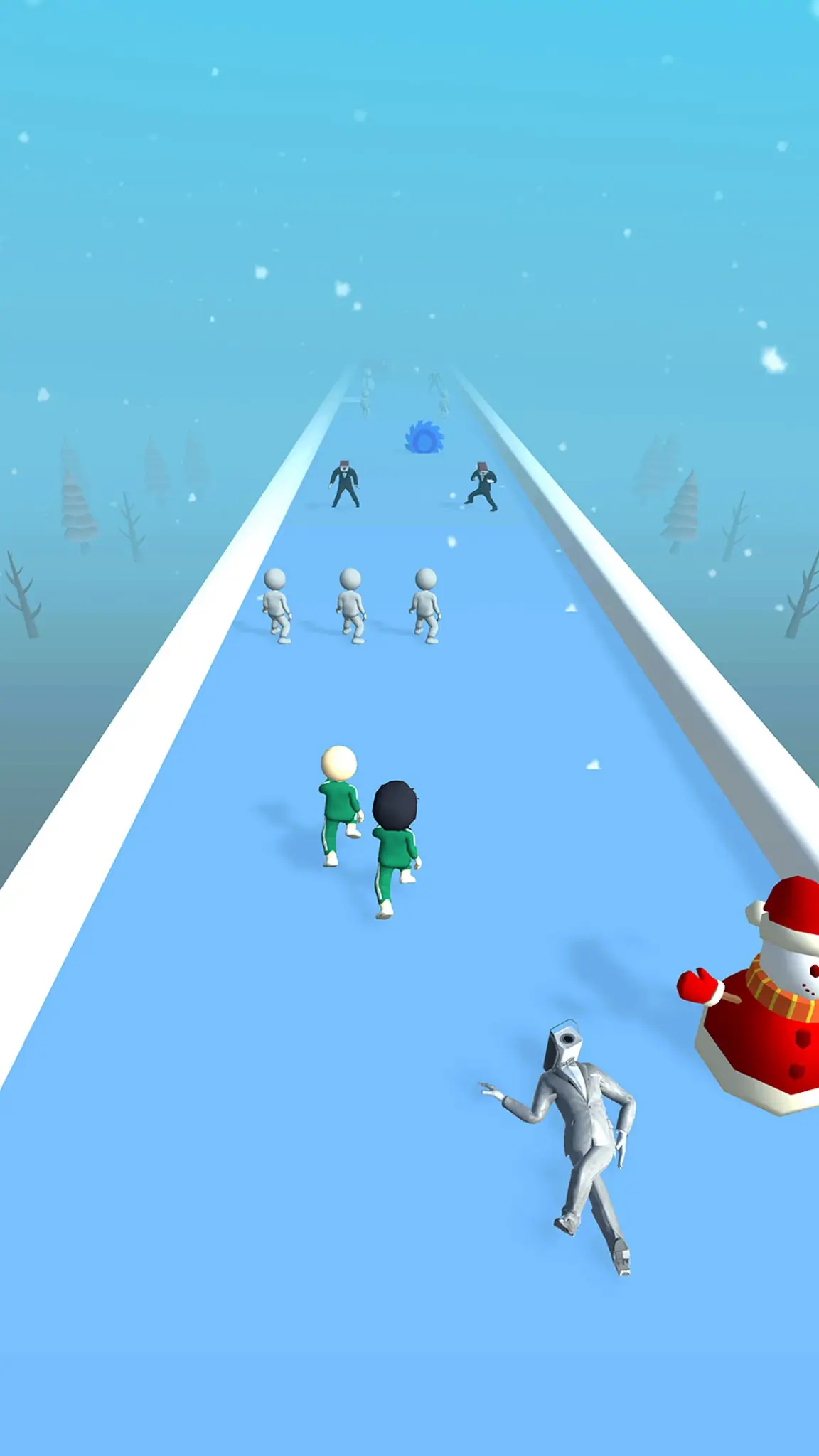 لقطة شاشة 456 Run Challenge: Clash 3D %د