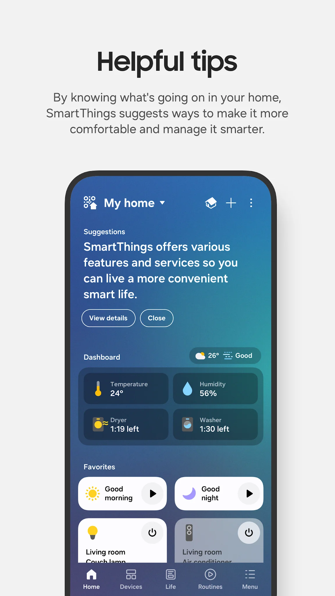 SmartThings képernyőkép 2