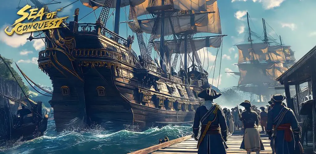 gambar sampul Sea of Conquest: Pirate War permainan untuk Android