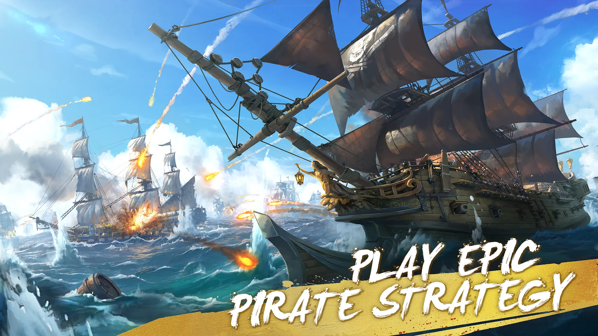 Tangkapan layar Sea of Conquest: Pirate War 1