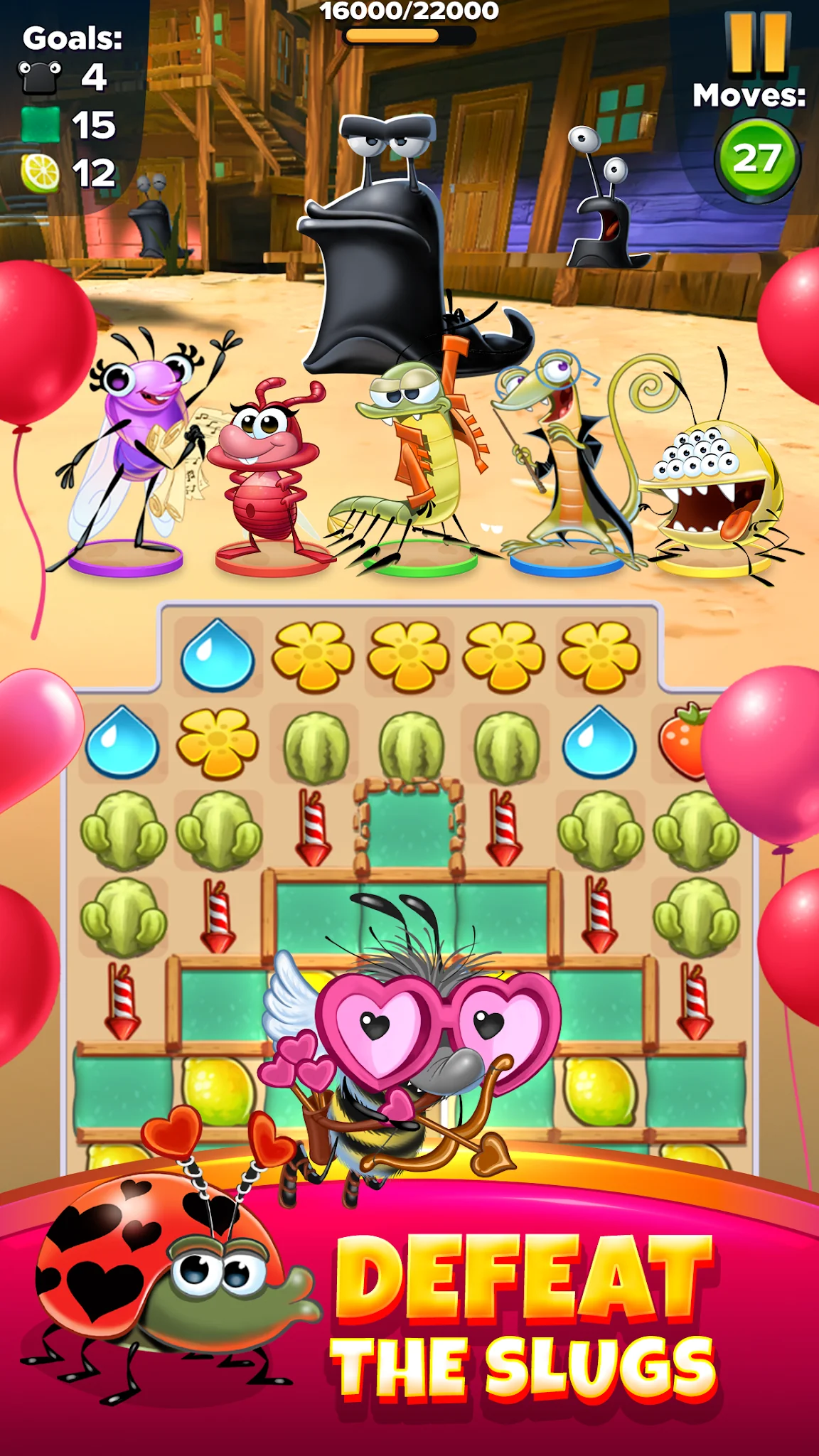 ภาพหน้าจอ Best Fiends - Match 3 Puzzles 7