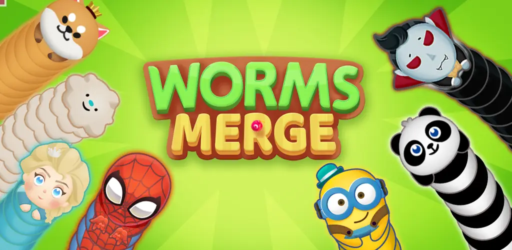 Worms Merge खेल Android के लिए कवर आर्ट
