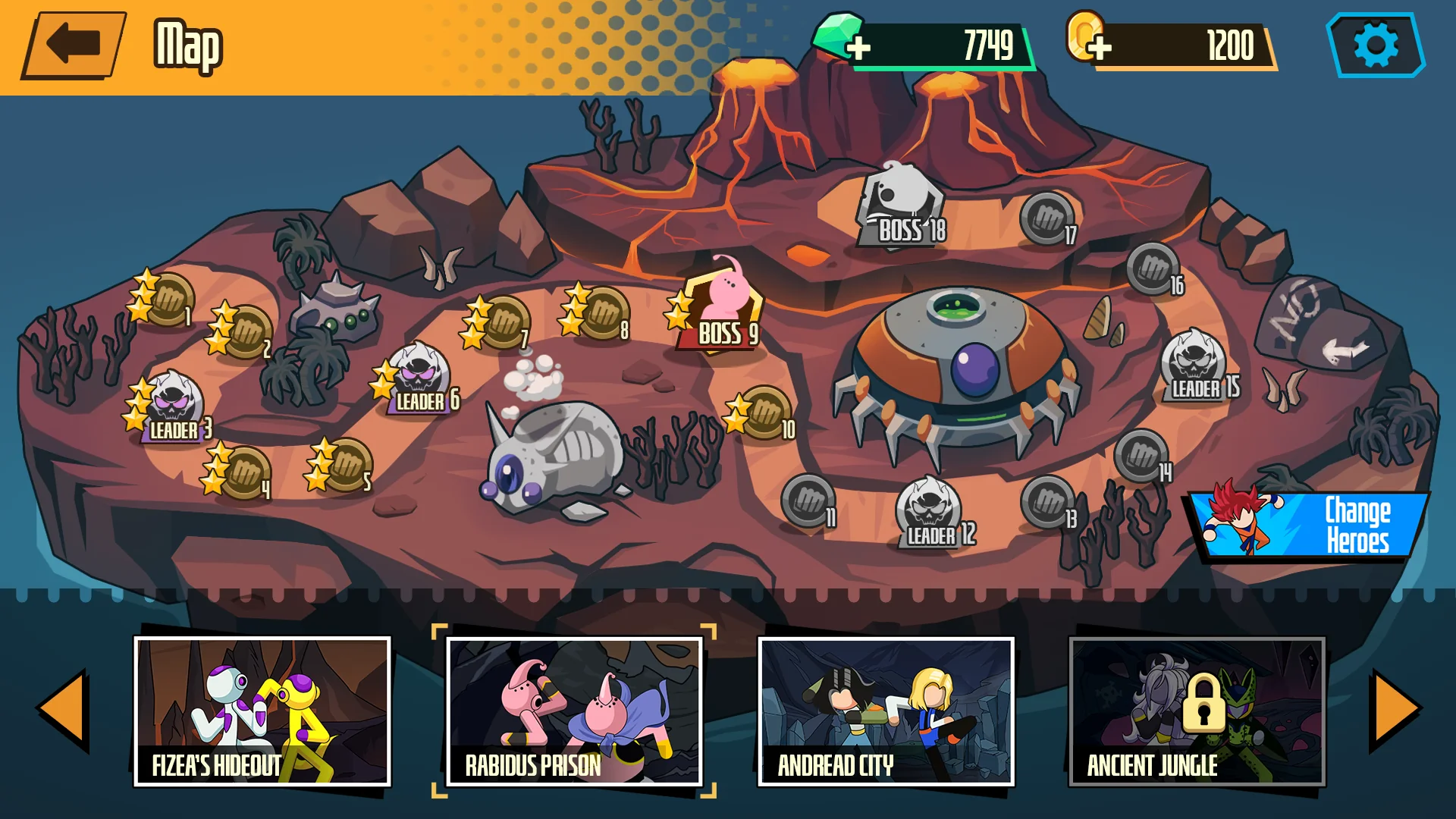Schermata Stickman Dragon Fight 7