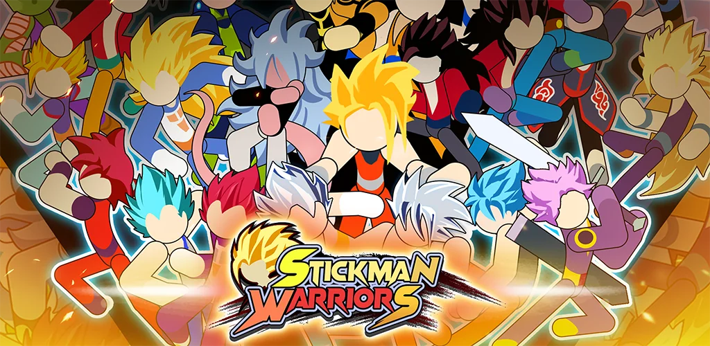 Stickman Warriors jogo arte da capa para Android