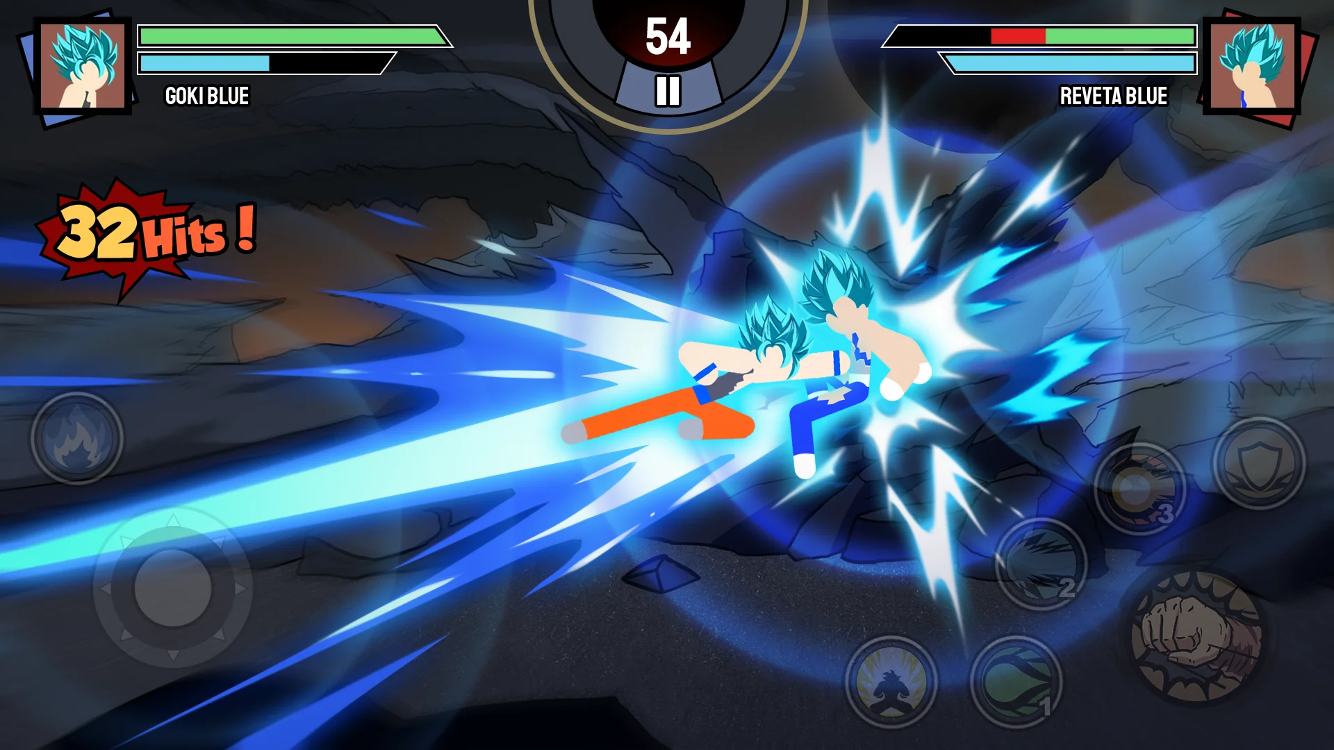 Captura de tela Stickman Warriors 6