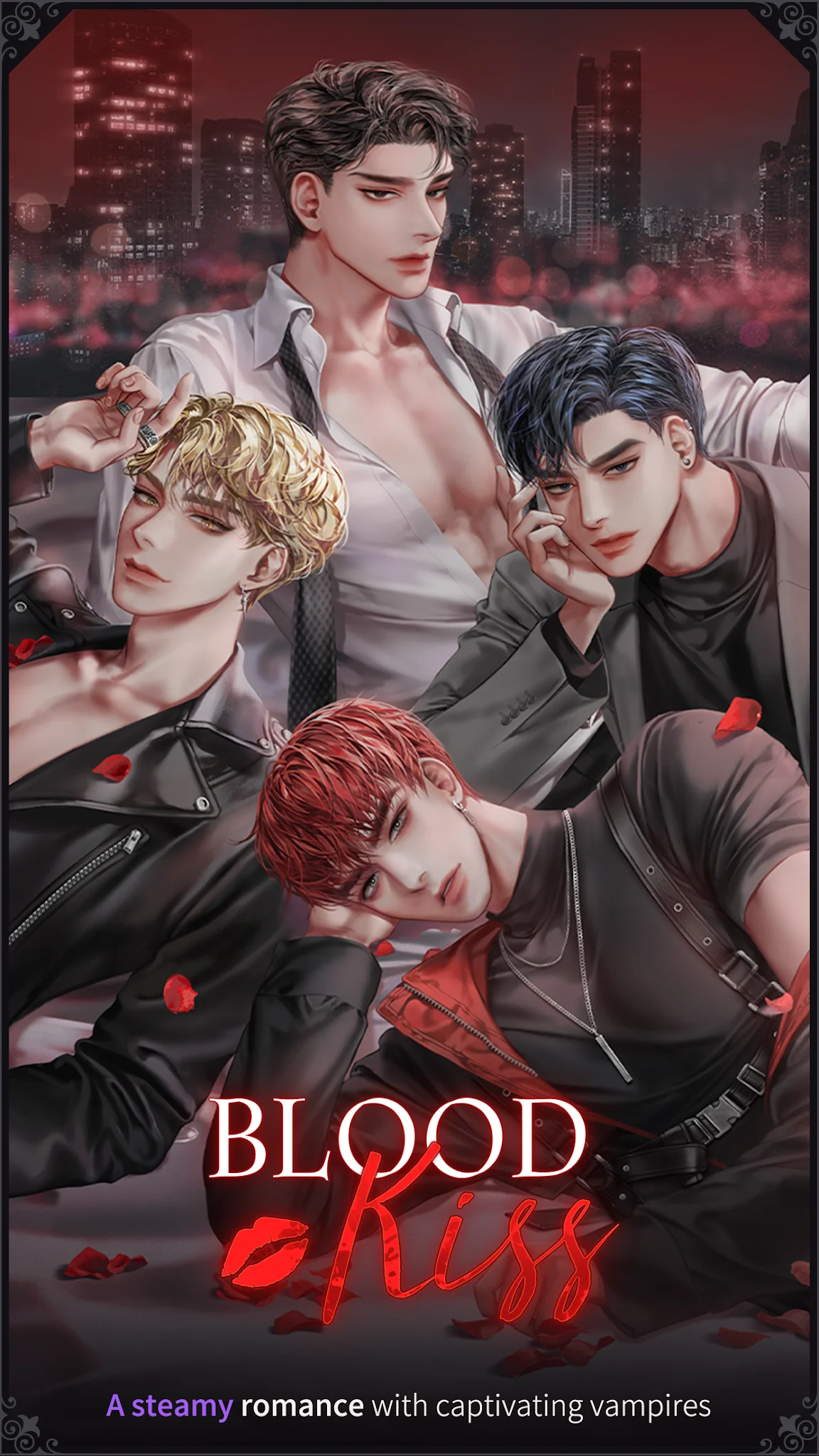 Снимка на екрана Blood Kiss : Vampire story 1